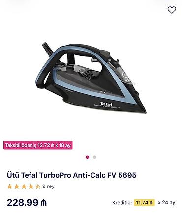 par utusu: Tefal Turbopro Anti Calc sıfırı 228 manat, vaziyeti çok iyi her şeyi — 3
