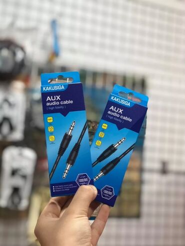 kabel aux: Aux 5 azn✅ Ünvan: Memar əcəmi m/s Əcəmi mall-dan 20 metr irəlidə✅