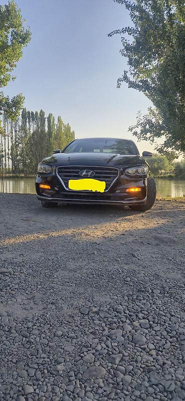 black: Hyundai Grandeur: 2019 г., 2.4 л, Автомат, Бензин, Седан — 1