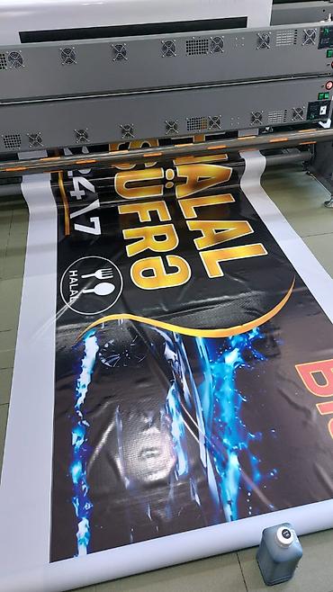 Banner vinil çapı, Qabarıq hərflər, İşıqlı reklam Loqolar