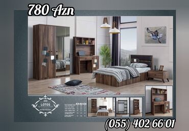 Uşaq və gənc otağı üçün dəstlər: Oğlan və qız üçün, Yeni, Təknəfərlik çarpayı, Dolab, Tumba -da lalafo.az — 34 Uşaq və gənc otağı üçün dəstlər: Oğlan və qız üçün, Yeni, Təknəfərlik çarpayı, Dolab, Tumba — 34