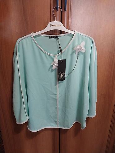 xonca bezemek: Brend: Favoni - Model: zərif qadın bluzu - Rəng: açıq mint (pastel — 1
