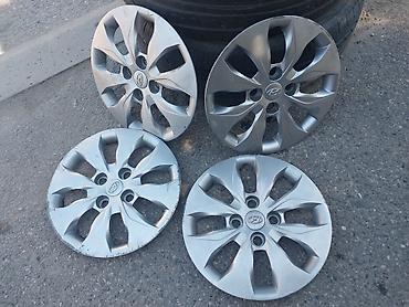 disk satilir: Hyundai orijinal disk qapaqları (4 ədəd dəst) - Model: Hyundai — 6