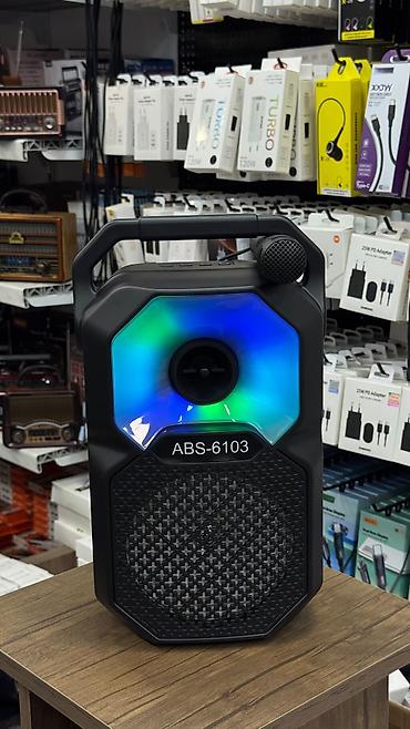 magic karaoke ys 68: ABS-6103 portativ akustik kolon - Model: ABS-6103 - Daşına bilən — 1