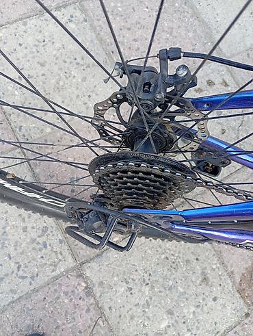 velosiped olculeri: Champion markalı velosiped. Mavi rəngli çərçivəyə malikdir və — 3