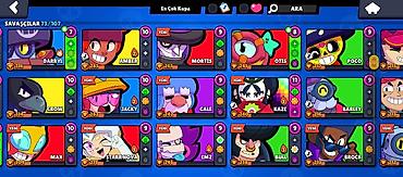 Digər oyun dəstləri: Brawl Stars oyun hesabı - Kupa: 18 035 (Kupa Yolu III) - Toplam — 3