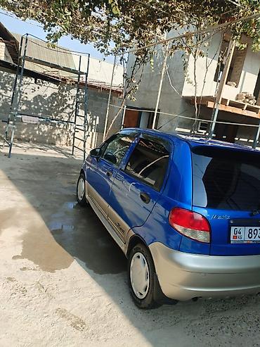 мата секыл: Chevrolet Matiz: 2012 г., 1 л, Кол менен иштөөчү, Бензин, Хетчбек — 8