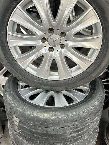 diska: Mercedes-Benz orijinal yüngül lehimli disklər dəsti - Marka/model — 1