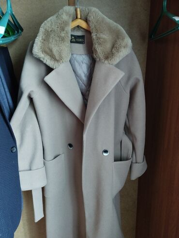 польто: Пальто, Зима, По колено, 2XL (EU 44)