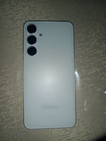 Samsung: Samsung Galaxy A55, 128 GB, rəng - Ağ, Zəmanət, Kredit, Barmaq izi