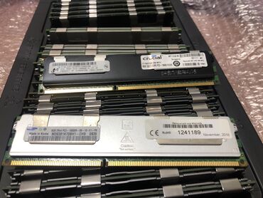 серверный компьютер: Оперативная память, Б/у, Crucial, 8 ГБ, DDR3, 1333 МГц, Для ПК