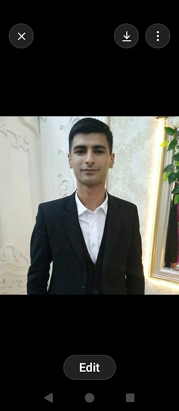 is gence: Salam mühafizə işi axtarıram 23 yaşım var esger gedib gəlmişəm boyum — 1