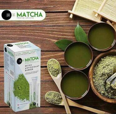 от похудения: Матча – это японский зеленый чай, перемолотый в талькоподобный