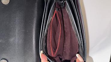 charles and keith: Классическая сумка, Материал: Экокожа, Застежка на магните, Женские, Б/у — 6