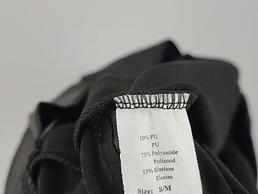 getry z zapiętkami: Legginsy Ze skóry ekologicznej damskie, rozmiar M — 4
