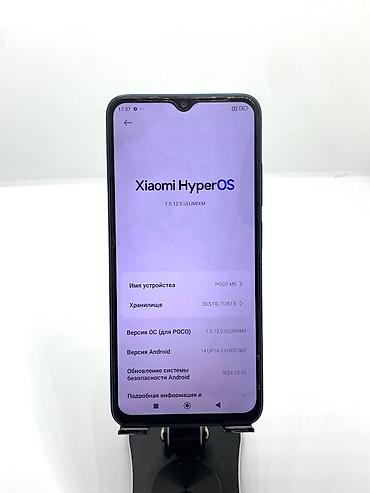 телефон бу арзан: Poco M5, Б/у, 128 ГБ, цвет - Зеленый, 2 SIM — 8