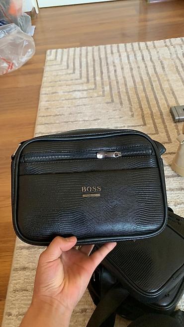 Сумка через плечо BOSS (Hugo Boss), компактная мужская/унисекс -