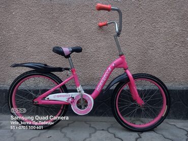 детские велосепед: Детский принцесса На 20-х колесах Тормоз на педали Есть защитка от