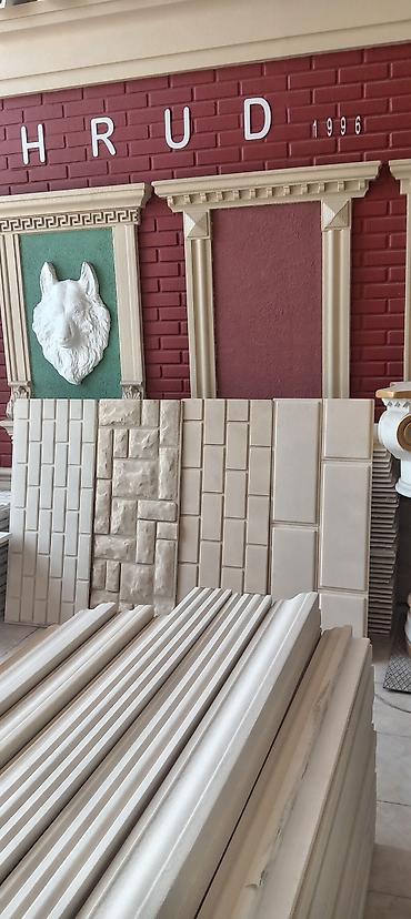 heyvan başı: Fasad və interyer üçün dekorativ elementlər və qəliblər - Material — 1