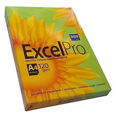 ExcelPro 120 qramlıq rəqəmsal çap kağızı - Format: A4, - Çəki: 120 lalafo.az -da ExcelPro 120 qramlıq rəqəmsal çap kağızı - Format: A4, - Çəki: 120