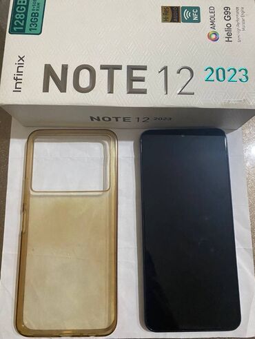 az işlənmiş telefonlar: Infinix Note 12, 128 GB, rəng - Göy