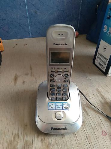 kantakt hom telefonlar: Panasonic simsiz ev/ofis telefon dəsti - Marka/model: Panasonic (DECT — 2