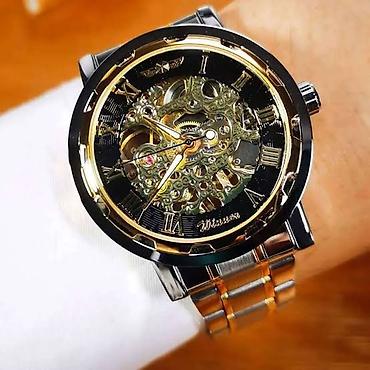 часы breitling: Наручные часы Winner в эффектном синем исполнении с дизайном skeleton — 6