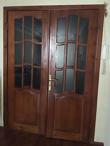 qapi: Taxta otaq qapıları dəsti - Material: təbii ağac (massiv), lak — 3