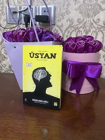 Bədii ədəbiyyat: Məhsul: Kitab – “Üsyan” (Rövşən Abdullaoğlu) Təsvir: - Müəllif — 1