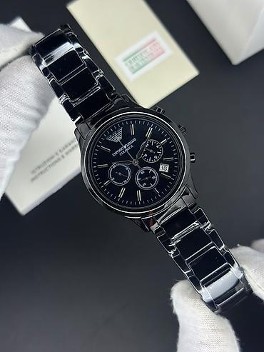 Qol saatları: Yeni, Qol saatı, Emporio Armani, rəng - Qara — 3