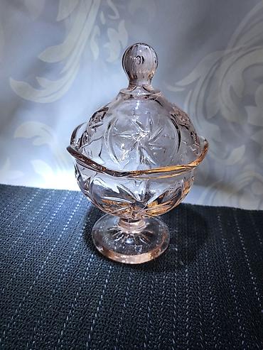 Kuhinjski setovi: Bombonijera nova,vintaz. Bombonijera nova staklena,sve na njoj odsjaj — 4