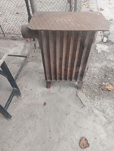 Dəmir soba/radiator tipli qızdırıcı - Material: tam metaldan (qalın