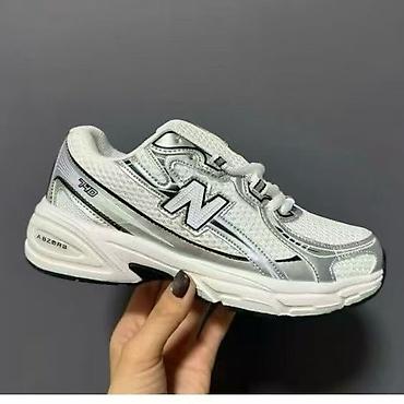 nike tech flecce: Кроссовки, 38, 38.5, New Balance, Новый, цвет - Белый, Платная доставка, Самовывоз — 2