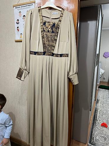 laurel c 35: Вечернее платье, А-силуэт, Длинная модель, С рукавами, XL — 4