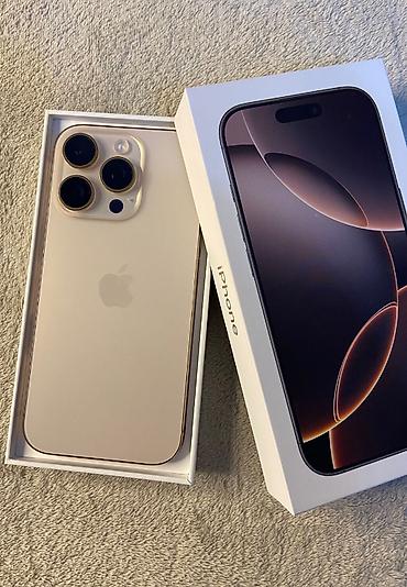 iphone r: IPhone 16 Pro Max, 256 GB, Desert Titanium, Face ID — 1