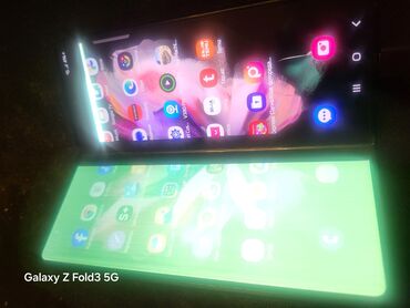 samsung z fold 2: Samsung Galaxy Z Fold 3, 256 GB, rəng - Qara, Barmaq izi