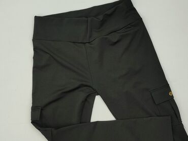 legginsy woskowane z wysokim stanem: Leggings, Legginsy Sportowe damskie, rozmiar 2XL