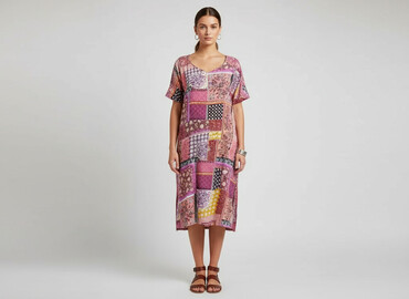 prążkowane sukienki: Yes, Women`s dress, size L