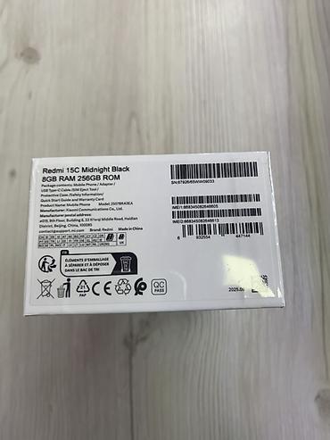 coros pace 3: Смартфон Xiaomi Redmi 15C, цвет Midnight Black. Основные — 2