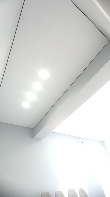 Натяжной потолок: Натяжной потолок Матовое, 3D потолки, Глянцевое Бесплатный замер, Гарантия, Монтаж — 9