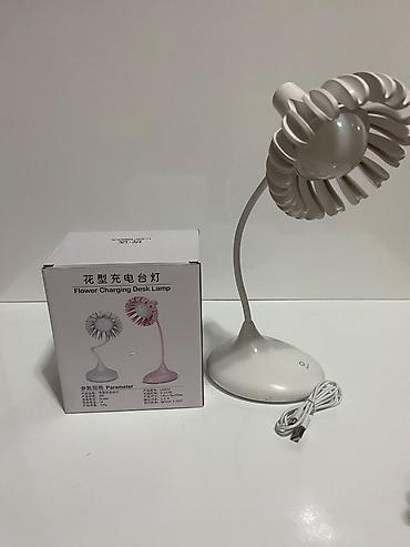 Stol lampaları: Məhsul: Flower Charging Desk Lamp – USB-lə şarj olunan masa lampası - — 5