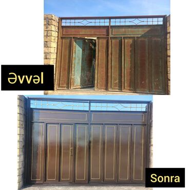 Həyət darvazaları: 1️⃣ darvazalari̇n renglenmesi̇ xi̇dməti̇ temi̇r növbəti̇ el — 11