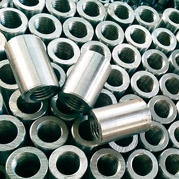 Другие строительные материалы: Резьбовые муфты для соединения арматуры. Все размеры в большом — 13