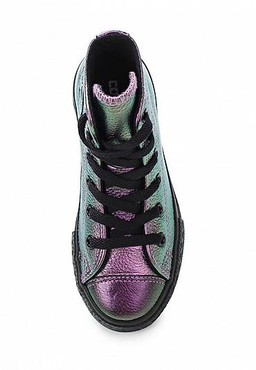 star silim: Converse Chuck Taylor All Star – Violet/Black Metallic color 92£~210 — 3