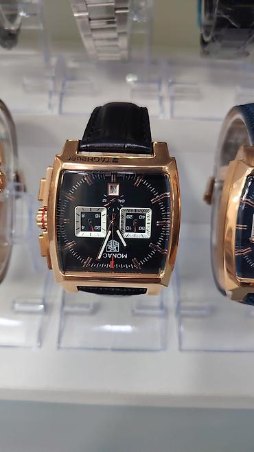 3d saat: TAG Heuer Monaco kolleksiyası – kvadrat korpuslu, xronoqraf funksiyalı — 4