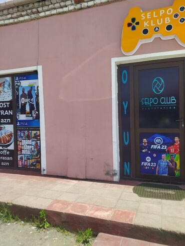 hazır kreditdə olan evlər: PlayStation club hazır biznes şəklində satılır. 10ədəd Televizor 2i