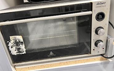 Электрические плиты: Arzum Cookart Plus mini elektrik sobası - Növ: Stolüstü elektrik — 1