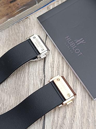 rezinka: Yeni, Qol saatı, Hublot, rəng - Boz — 2