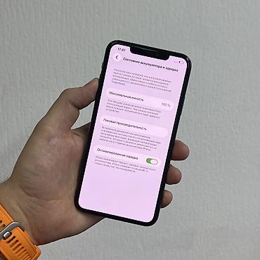 Apple iPhone: IPhone 11 Pro Max, Б/у, 256 ГБ, Alpine Green, 100 % — 4