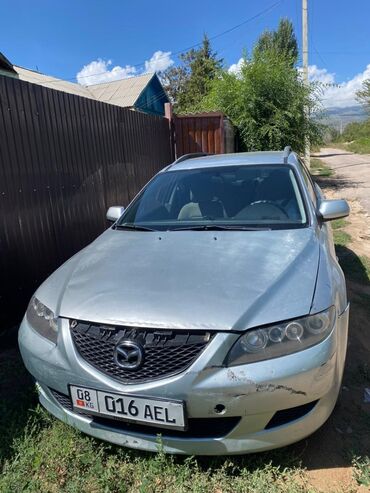 авто аварийных: Mazda 6: 2003 г., 2 л, Механика, Дизель